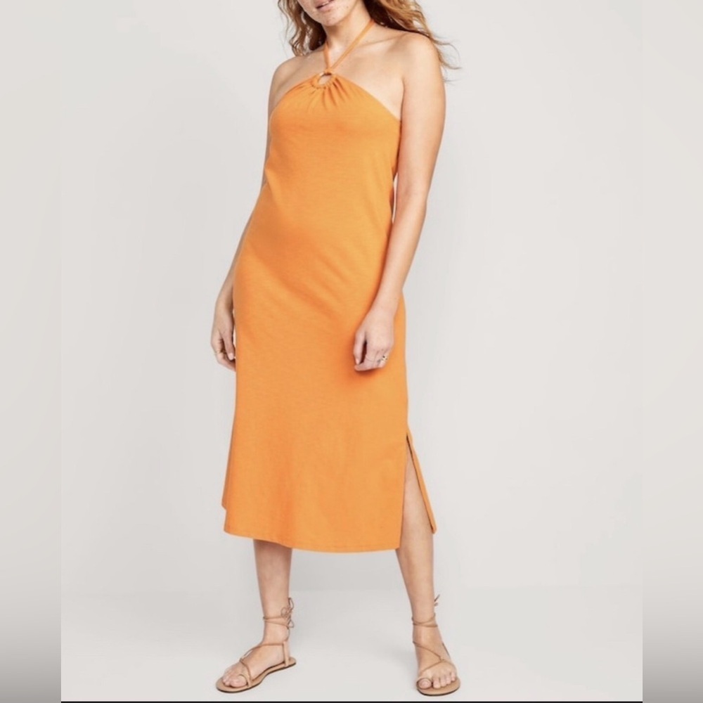 NWT Old Navy Halter Mini Dress Sz Small - Picture 2 of 7